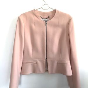 PASTEL PEACH BLAZER L.K. BENNETT SIZE 12